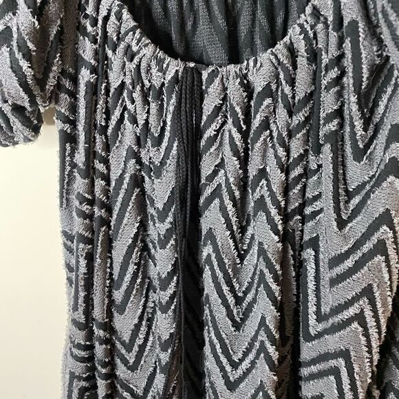 Free People Wavy Baby Got Back Babydoll Tunic Dress - Picture 5 of 10